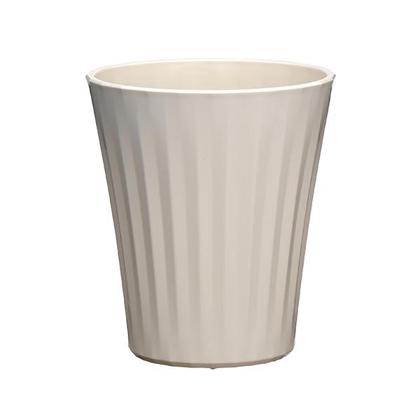 グロスポット 5号 ホワイト 日本製 グロスP5号WH (鉢 インテリア鉢 プランター 植木鉢 寄せ植え 観葉植物 花 アップルウェアー)●観葉植物や洋ランを、スタイリッシュに飾れる深型タイプのインテリア鉢です。●清潔感や高級感を演出する光...