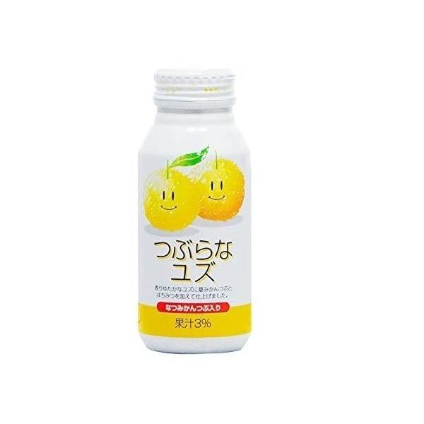 つぶらなユズ ボトル缶 (1箱) 190g/30本入り JAフーズおおいた つぶらなユズ ボトル缶 (1箱) 190g/30本入り JAフーズおおいた