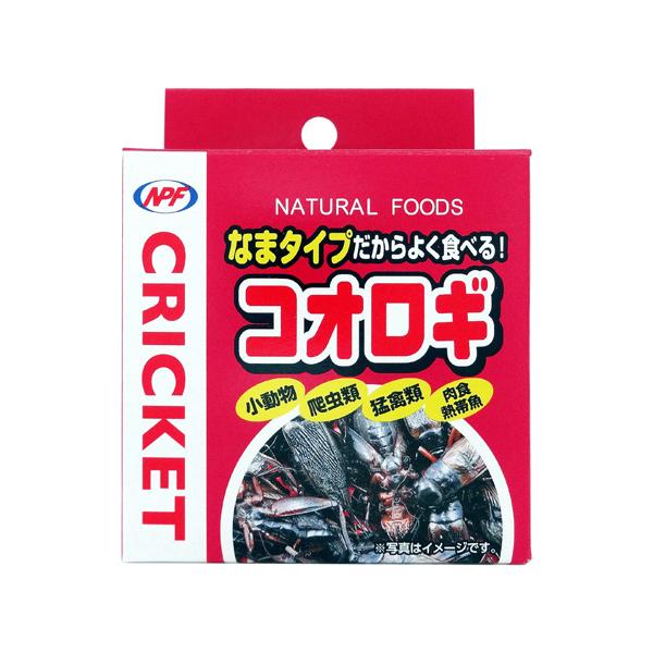 コオロギ 生タイプ 40g (小動物 爬虫類のエサ 缶入り ペットフード ナチュラルペットフーズ)●加熱処理したなまタイプのコオロギです。●缶入りなので衛生的！●小動物や爬虫類、猛禽類、肉食熱帯魚などに！(小動物 爬虫類のエサ 缶入り ペッ...