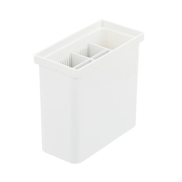 他サイト： キッチンツールスタンドR ホワイト 引き出し用 トトノ 日本製 110021 (台所 シンク スタンドケース キッチン用品 リッチェル) 爆買の商品画像