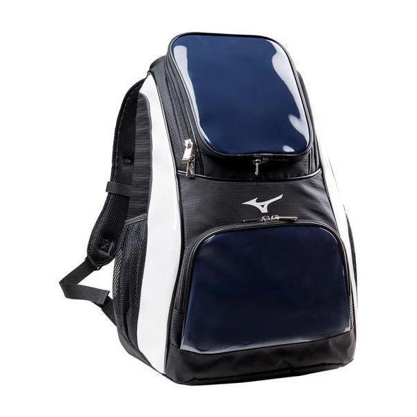 MIZUNO バックパック 1FJD7020 74 ネイビー×ホワイト ミズノ