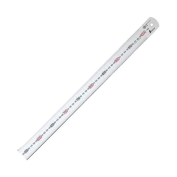 シンワ ステン直尺 1000MM 14044 シンワ測定 [大工道具 測定具 直尺