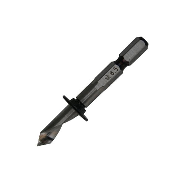 他サイト： 六角軸波板キリ 6.5MM  スターエム [先端工具 木工アクセサリ 穴あけ](ポイント利用)の商品画像