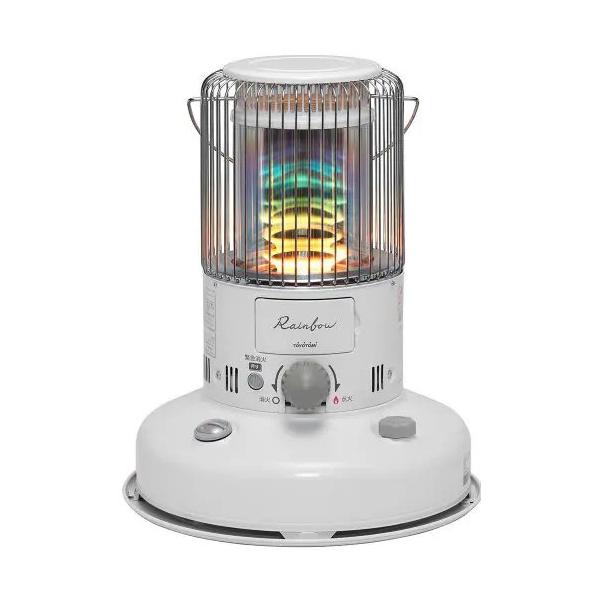 石油ストーブ (対流型) 木造7畳・コンクリ9畳 ホワイト 日本製 RB-2524-W [暖房器具 灯油 簡単点火 レインボーストーブ トヨトミ] Rainbow（TOYOTOMI） 石油ストーブ (対流型) 木造7畳・コンクリ9畳