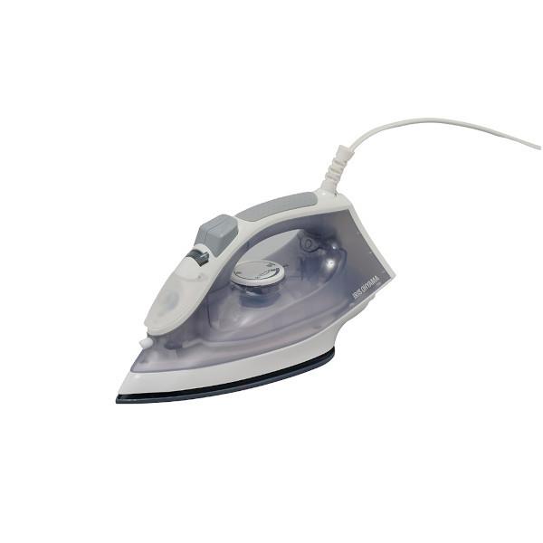 アイリスオーヤマ スチームアイロン ホワイト/グレー IRN-21C-W/H 4967576329859●有線タイプのスチームアイロン セラミックでなめらかにアイロン掛けできます。●耐久性に優れたセラミックコーティングでなめらかな使い心地の...