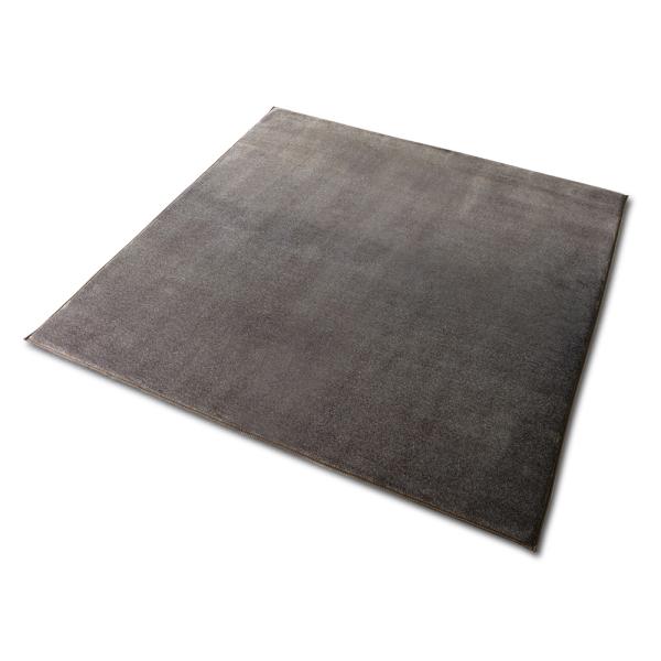 アイリスオーヤマ ラ・クッションラグ 2畳 ブラウン 185×185cm ＡCRB-1818 (じゅうたん マット カーペット 厚手 ウレタン) 爆買