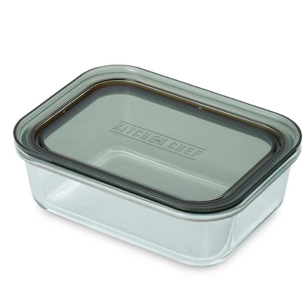 耐熱ガラス 保存容器 L クリアブラック（メーカー廃番 在庫限り 在庫切れの場合はキャンセルさせていただきます） TGS-L (食品保存 レンジ オーブン 食洗機対応 キッチン用品 アイリスオーヤマ)●電子レンジやオーブンで使用できる耐熱ガ...