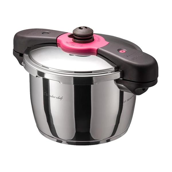 【新品未使用】魔法のクイック料理 wonderchef 両手圧力鍋5.5L 魔法のクイック料理 両手圧力鍋 5.5L ZQDA55 (時短調理 煮込み料理 大