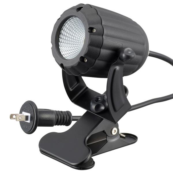 オーム電機 LEDクリップライト 屋外用 防じん防水型 [品番]06-0900 LTC-COB-BB 4971275609006● ホコリと雨に強い、防じん・防水型● LED一体型● 屋外作業灯におすすめです● ヘッドの向きが垂直方向に約9...