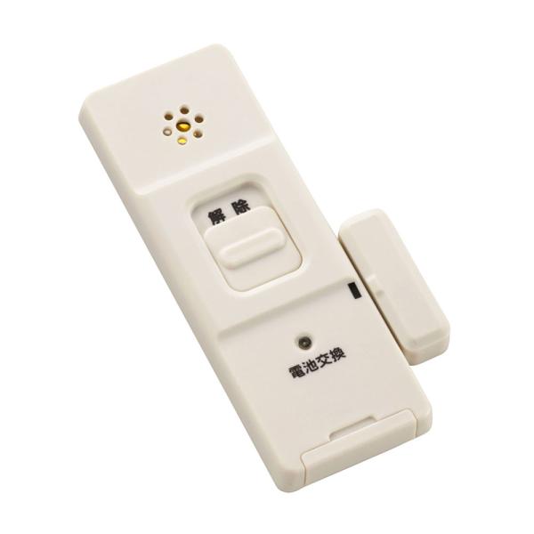 monban 防犯窓アラーム 衝撃と開放W検知型 2個セット ホワイト（品番）08-0607 OSE-AWOS2W25 (セキュリティ・防災用品:防犯アラーム オーム電機)●取り付けた窓ガラスへの衝撃や破損・ドアの開放を検知すると、大音量の...