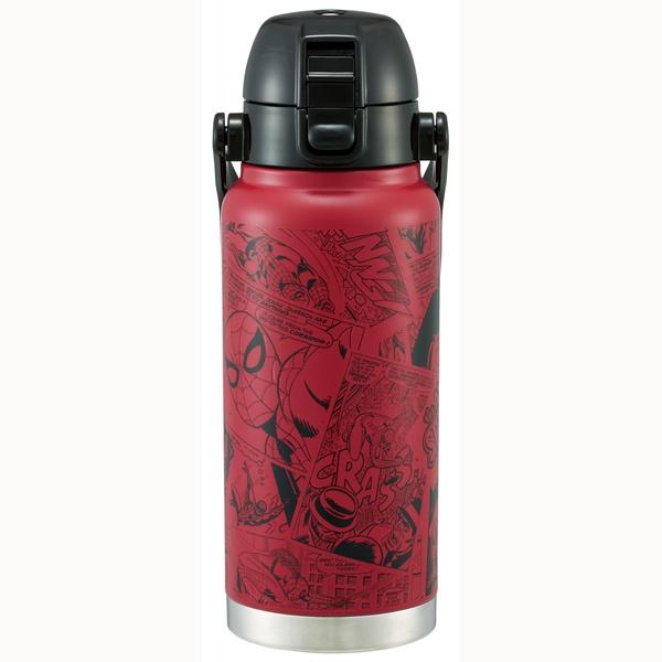 スケーター ハンドル付ダイレクトボトル スパイダーマン 800ml STD8H