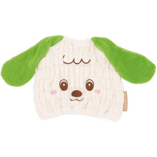 吸水速乾 タオルキャップ ワンワン TOC11 (お風呂上り プール マイクロファイバー 犬キャラクター スケーター)●優しい肌触りのマイクロファイバー生地がしっかり吸収。●お風呂上りに頭にかぶるだけでしっかり吸水。●かぶるだけでかわいいキ...