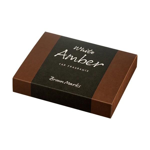 CARALL（カーオール） 晴香堂 ブラウンマークスシート下 ホワイト