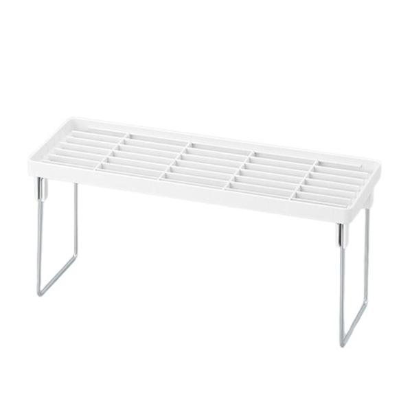 ABS樹脂製積み重ね棚 ラックワンスリム T-117 (キッチン用品 収納用品 調味料 食器 収納 積み重ね エンテック)●限られたスペースを有効活用できる、丈夫なABS樹脂製のラックです。●積み重ねて使えるので狭いスペースをより機能的にス...