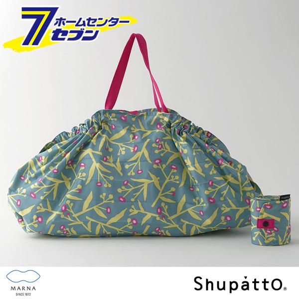 marna エコバッグ シュパット L 草花 S419KU マーナ [Shupatto