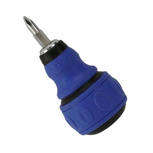 差替スタビーボールドライバー （＋1・＋2・−6mm） BDW-126S (ネジ 兼用ドライバー マルチドライバー 狭所 短い マグネット付き 工具 E-Value)●これ1本で複数のプラスネジ・マイナスネジなど幅広いネジ回しに対応します。...