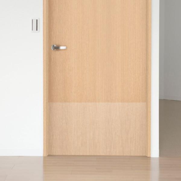 明和グラビア 貼ってはがせるツメ傷保護シート 半透明 80cm×180cm PTS-01 TO (破れ 保護 透明 賃貸 犬 ネコ ペット 壁 襖 ドア)●ペットのツメキズから壁や家具を守るシートになります●貼ってはがせるるシートです●塩化...