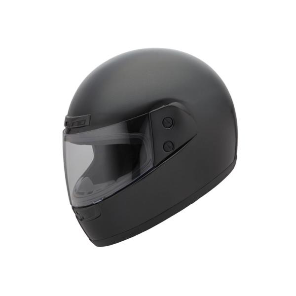 フルフェイスヘルメット メタリックブラック F BH-35K (シールド付き 二輪 バイク用品 ユニカー工業) 爆買