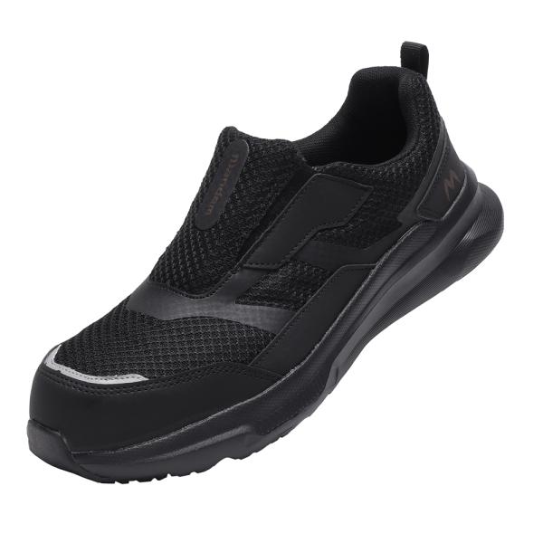 他サイト： マンダム 安全スニーカー ブラック 28.0cm #790 (ゆったり 作業靴 ワークシューズ 丸五) 爆買の商品画像