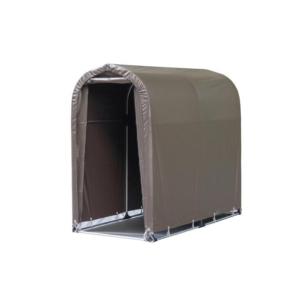 南栄工業 サイクルハウス一式 2台用SB スーパーブラウン (パイプ 南栄工業 サイクルハウス一式 2台用SB スーパーブラウン (パイプ