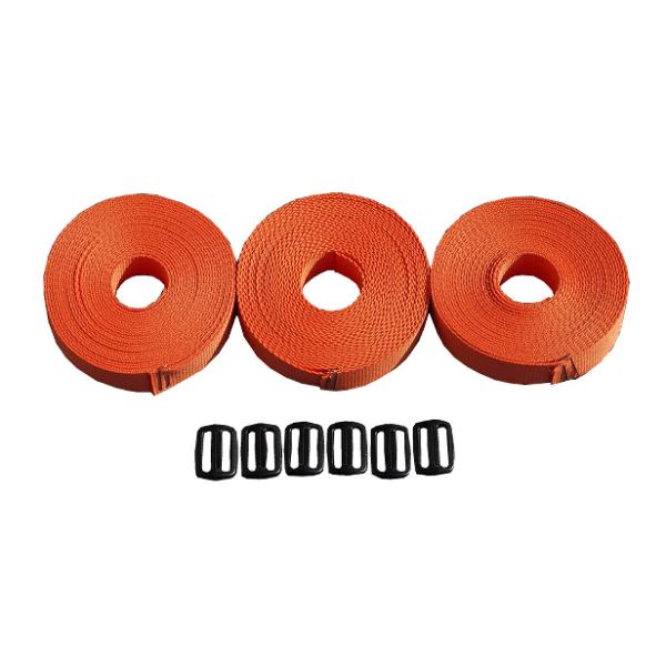 南栄工業 サイクルハウス 押さえバンド3連オレンジセット SH-6用  4984665625005●アウトドアオレンジ（SH-6）用の押さえバンド３連オレンジバンドセット。●簡単な取り付けにより、本体が強固に仕上がります。取付後の締め付け調...