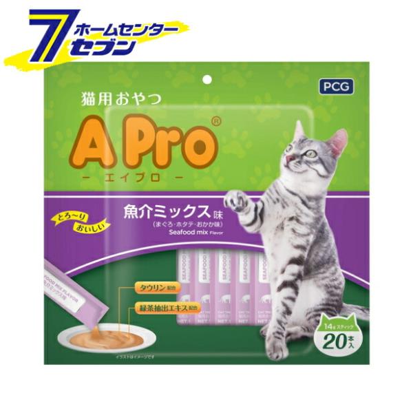 Apro 猫おやつ 魚介ミックス 14g×20本入 ( 森光商店) 爆買 : DIY.com