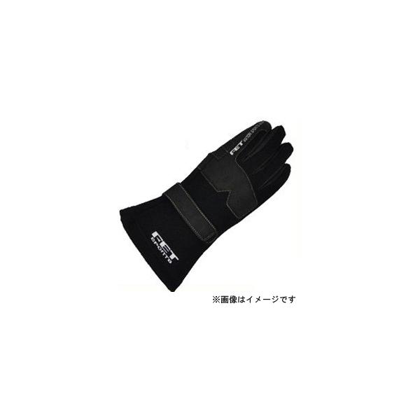 FET SPORT (FET スポーツ) 3Dレーシンググローブ カラー:ブラック/ブラック サイズ:M 【代金引換不可商品】