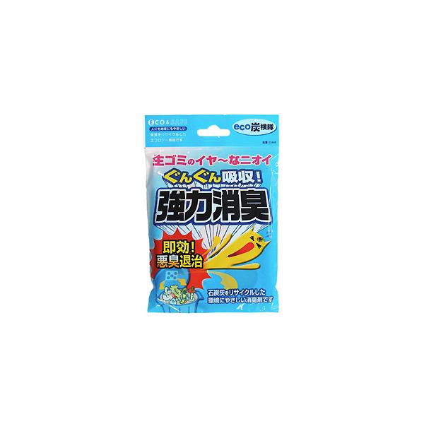 （メール便可）東和産業 eco炭検隊 生ゴミ用消臭剤 12449