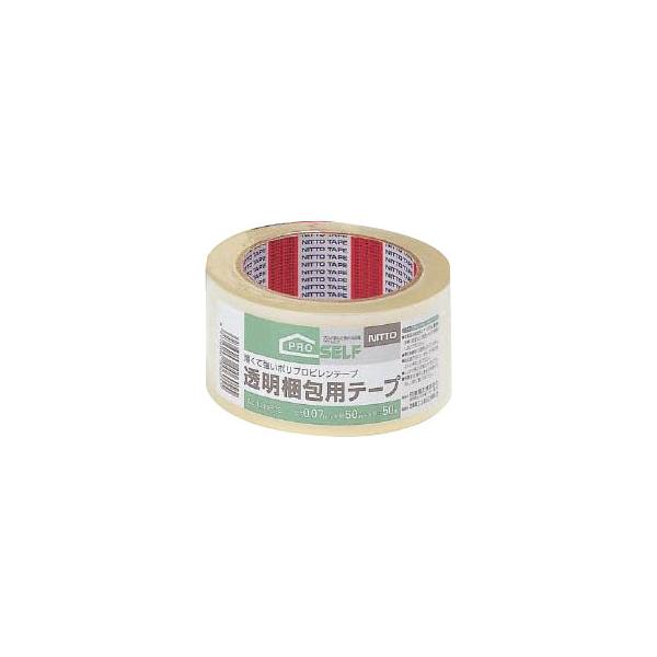 他サイト： ニトムズ 透明梱包用テープ J6030 幅50mm×長さ50m×厚み0.07mmの商品画像