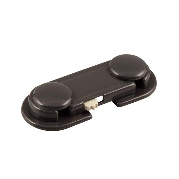 他サイト： （メール便可）マイスト セーフティロック キャビネット・開き戸用 ブラック No.5151の商品画像