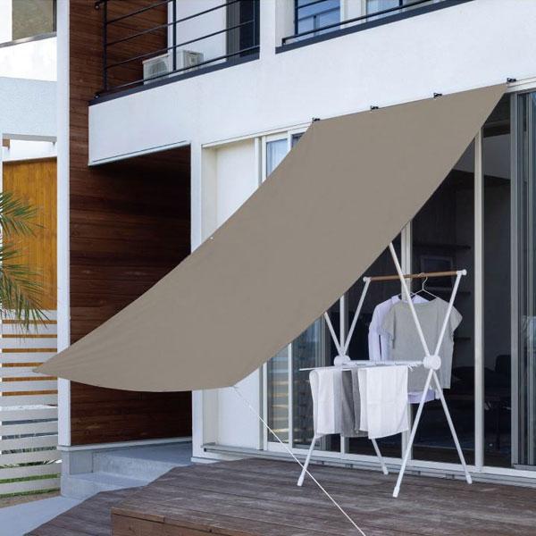 キロニー シェード　茶色 Amazon.co.jp: 茶色 遮光ネット 日除け シェード 遮光率95% 日よ