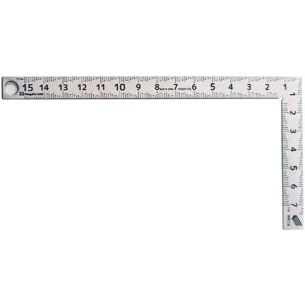 他サイト： （メール便送料無料）新潟精機 カーペンターミニ 快段目盛 15cm CM-15KDの商品画像