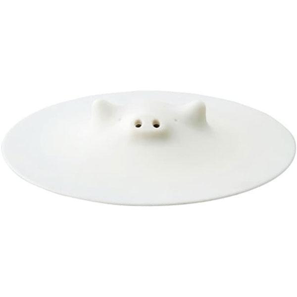 他サイト： （メール便送料無料）マーナ ブタの落としぶた ホワイト 17.5cm 落とし蓋 K092の商品画像