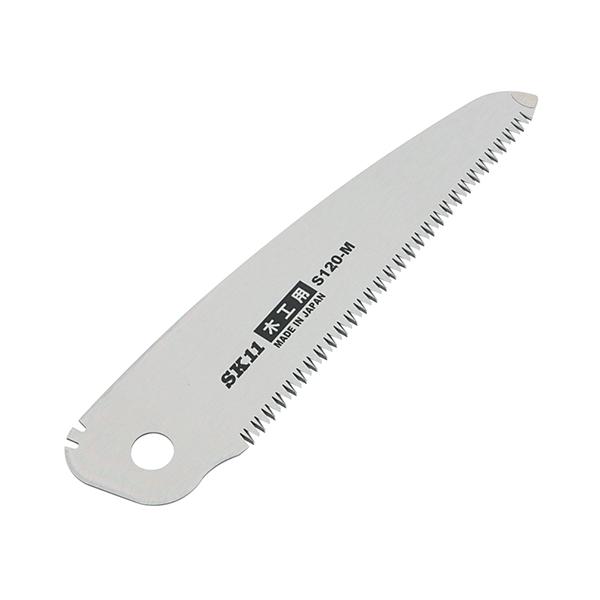 （メール便送料無料）藤原産業 SK11 替刃式折込鋸120木工替刃 120mm SB120-M