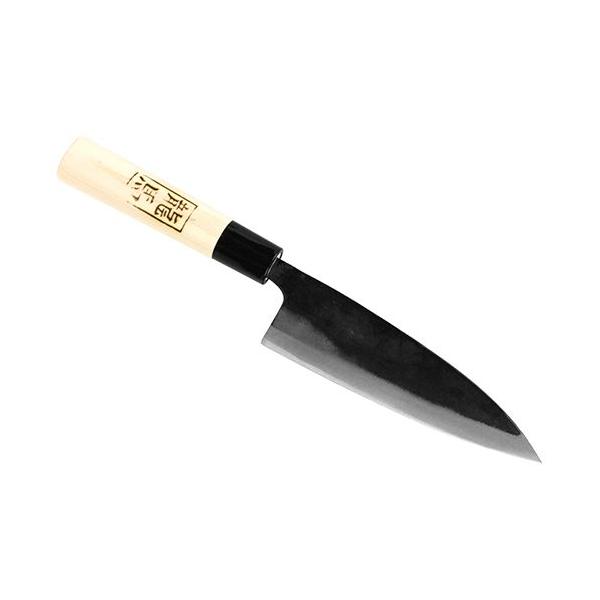 藤原産業 龍馬 黒打舟行包丁 小包丁 150mm : ホームセンターブリコ