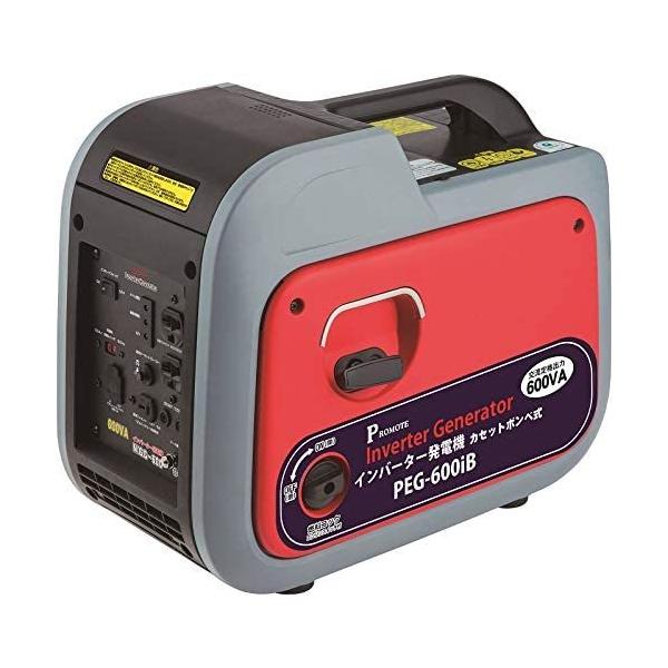 PROMOTE プロモート インバーター発電機 カセットボンベ式 PEG-600iB 600VA 未使用品 PROMOTE】PEG-600iB インバーター発電機 カセットボンベ式 : HCFヤフー