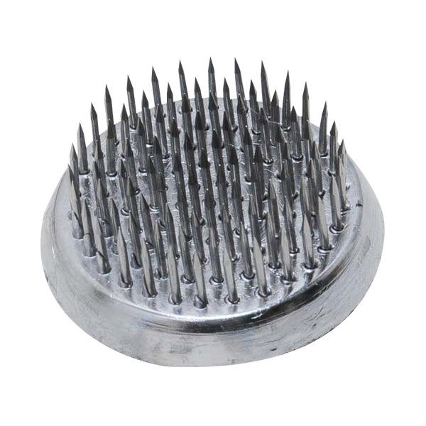 本来の用途以外には使用しないで下さい。生け花用です。錆びにくいステンレス針です。仕様・注意事項●1個入●豆丸●本体：鉛●針部：ステンレス。[注意事項・その他]本来の用途以外には使用しないで下さい。使用前には本体あるいは部品にがたつき・緩みが...