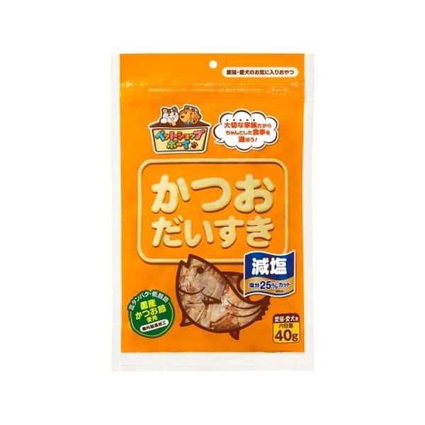 減塩かつおだいすき４０ｇ 猫用フードドライ マルトモ