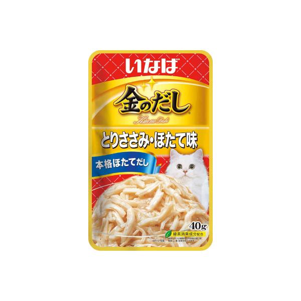 金のだし　とりささみ・かつお節入り　とりささみ・しらす　60g 100袋 金のだし ちゅ～るタイプ とりささみ かつお節入り | 商品情報