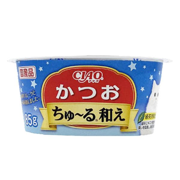 CIAO ちゅーる和え カップ かつお 85g 猫カップ ちゅーる いなばペット
