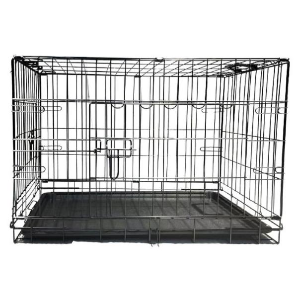 折りたたみケージ ブラック M ペットライフクリエイト (同梱不可