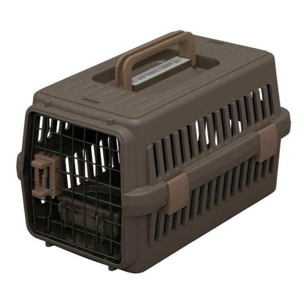 移動や旅行に便利なキャリー。本体にはフードや水を入れる食器が付いており、長時間の移動も安心。室内ではペットハウスとしても使用できます。銀イオンを配合しています。サイズ：幅290×奥行460×高さ285mm内寸：約220×395×248mm扉...