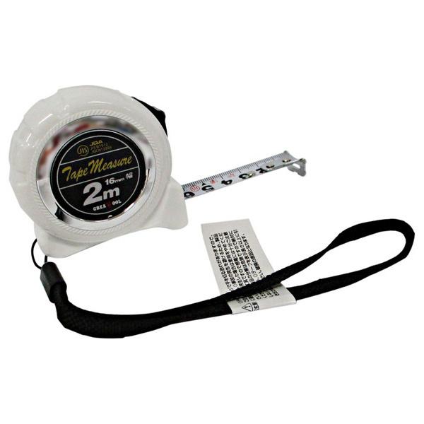 長さ計測作業に●JIS付のロック付メジャー。　●耐摩耗性に優れたナイロンコーティングテープ。仕様・注意事項●パッケージサイズ：縦65mm×横60mm×高さ35mm●パッケージ重量(g)：90