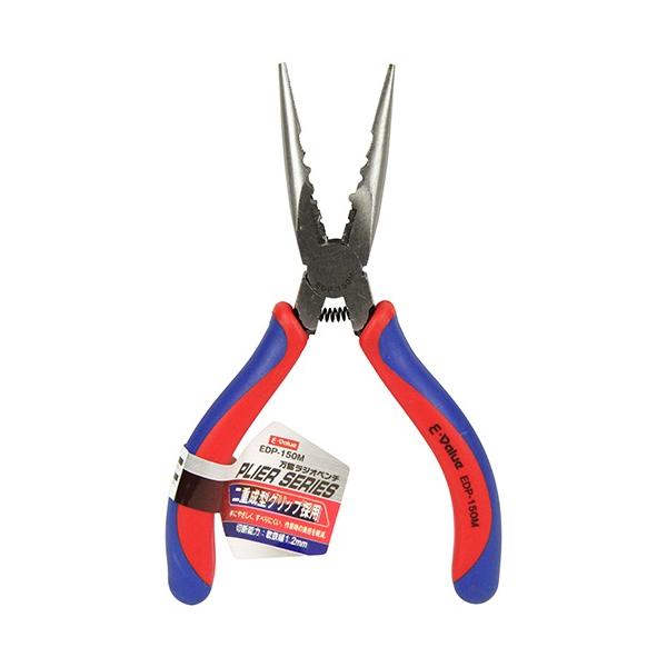 ソフトグリップ付で、つかむ、曲げる、かしめる、切る等の作業が楽に行えます。●切断能力：(軟鉄線)1.2mm