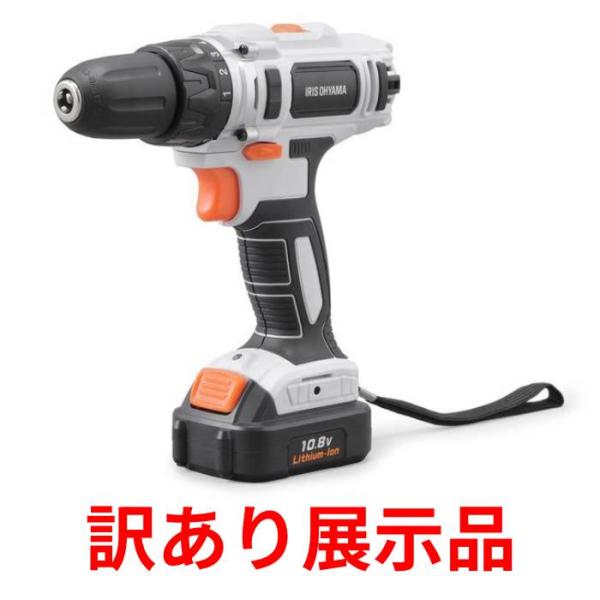 他サイト： 訳あり展示品 アイリスオーヤマ 充電式ドライバドリル JCD28の商品画像