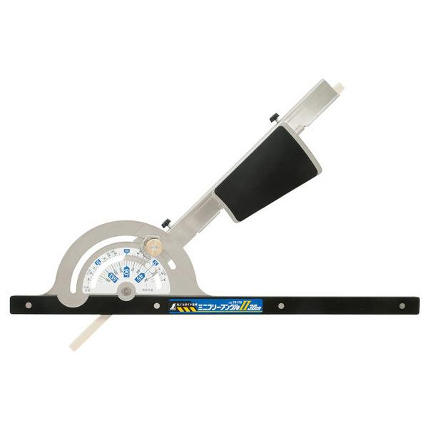 シンワ 丸ノコガイド定規 ミニフリーアングル II 30cm 78179 勾配目盛