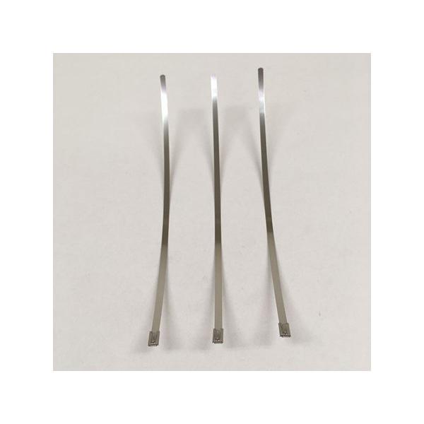 パイプ等の結束に使用します仕様・注意事項●材質：ステンレスステール●サイズ；5x250mm●結束径：最大66φmm●入数：3本入り●注意事項：用途以外に使用しないでください。屋外での使用は製品の性能が落ちます。ご注意下さい。乳幼児の手の届か...