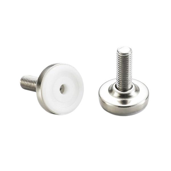 スマートレグにピッタリのアジャスターです。●スマートレグ先端に取り付ける高さ調整アジャスター。●スマートレグ先端のネジ穴に簡単に取り付けできます。●床面の凹凸にもフィットする首振りタイプです。仕様・注意事項●タイプ：首振りタイプ●サイズ：3...