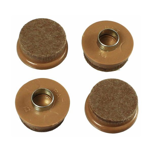 防音・床保護に●イスの脚に打ち込むフェルトです。滑らかな動きでイス動きます。仕様・注意事項●サイズ：22mm●入数：4