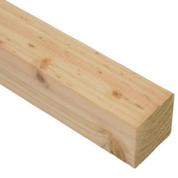 【店舗受取専用商品】※発送不可　※店頭受取時は送料無料加工がしやすく、木目がはっきりしています。サイズ：60×60×1985注意事項：節の欠け、節の割れが若干ございます。